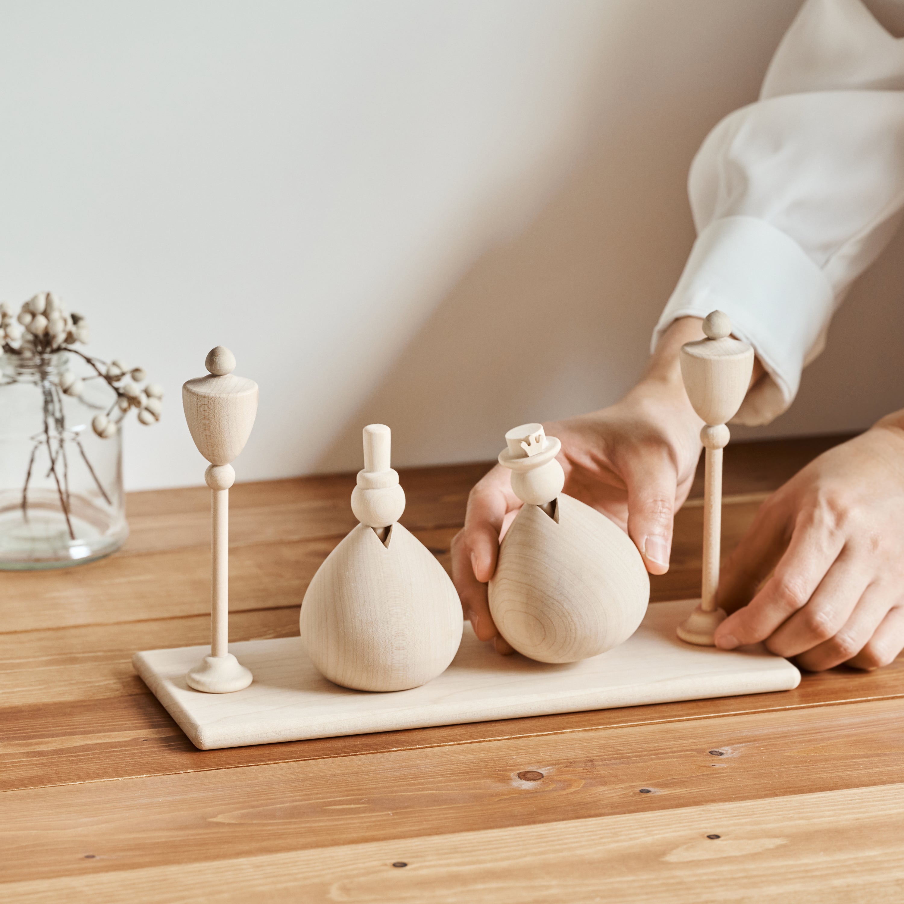 ころり雛 ※2027年度分 – KIAKARI - 木灯 - ｜木製雛人形