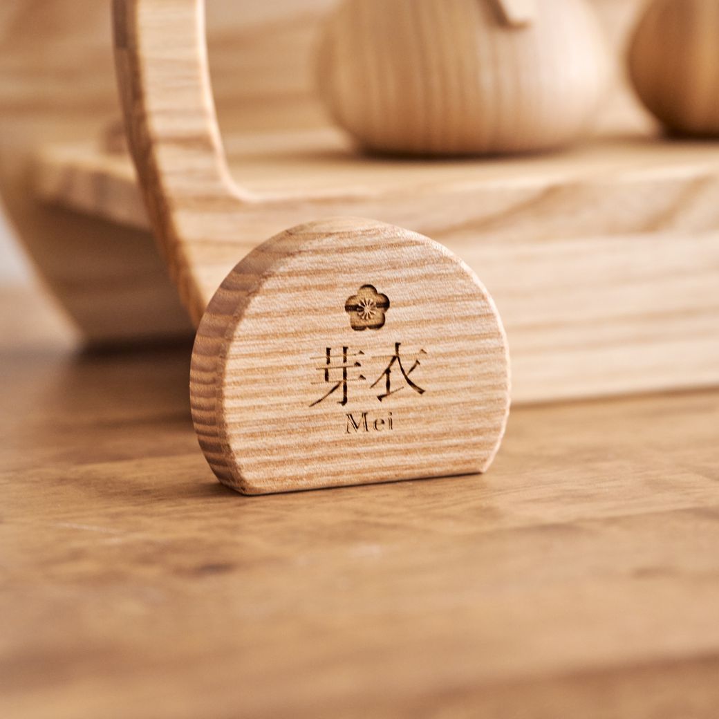 灯 - 台座付き人形 - ※2027年度分 – KIAKARI - 木灯 - ｜木製雛人形