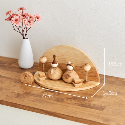 結 - 台座付き人形 -